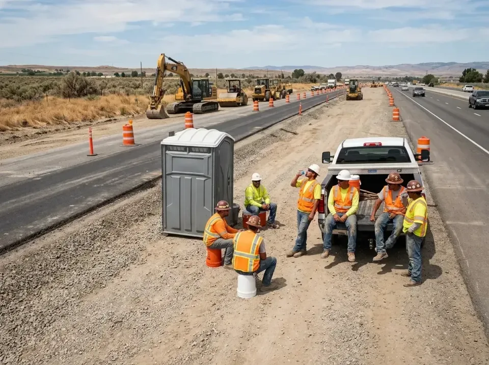 highway-road-construction-crew-007 — frequently asked questions, Porta Potty and Restroom Rentals in Somerville, TN